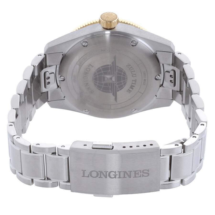Longines Spirit Zulu Time Automatic Anthracite Dial Men's Watch L3.802.5.53.6 - 3