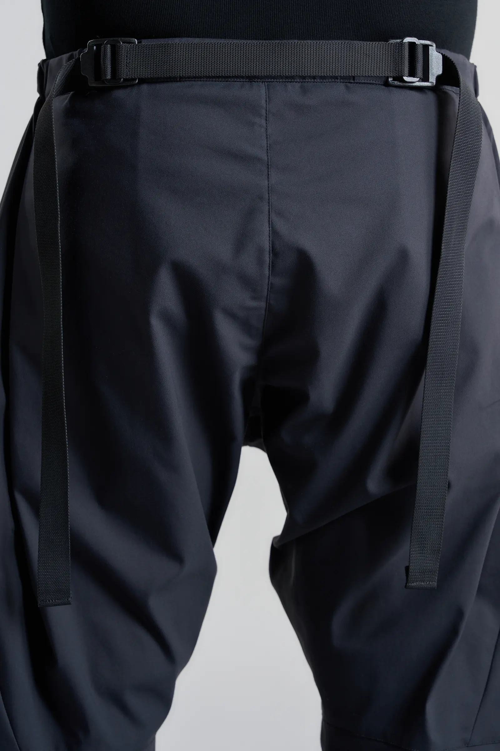 P36-CH Micro Twill Pleated Drawcord Trouser - 21