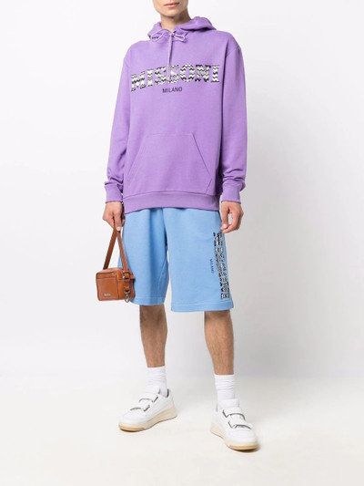 Missoni logo-print track shorts outlook