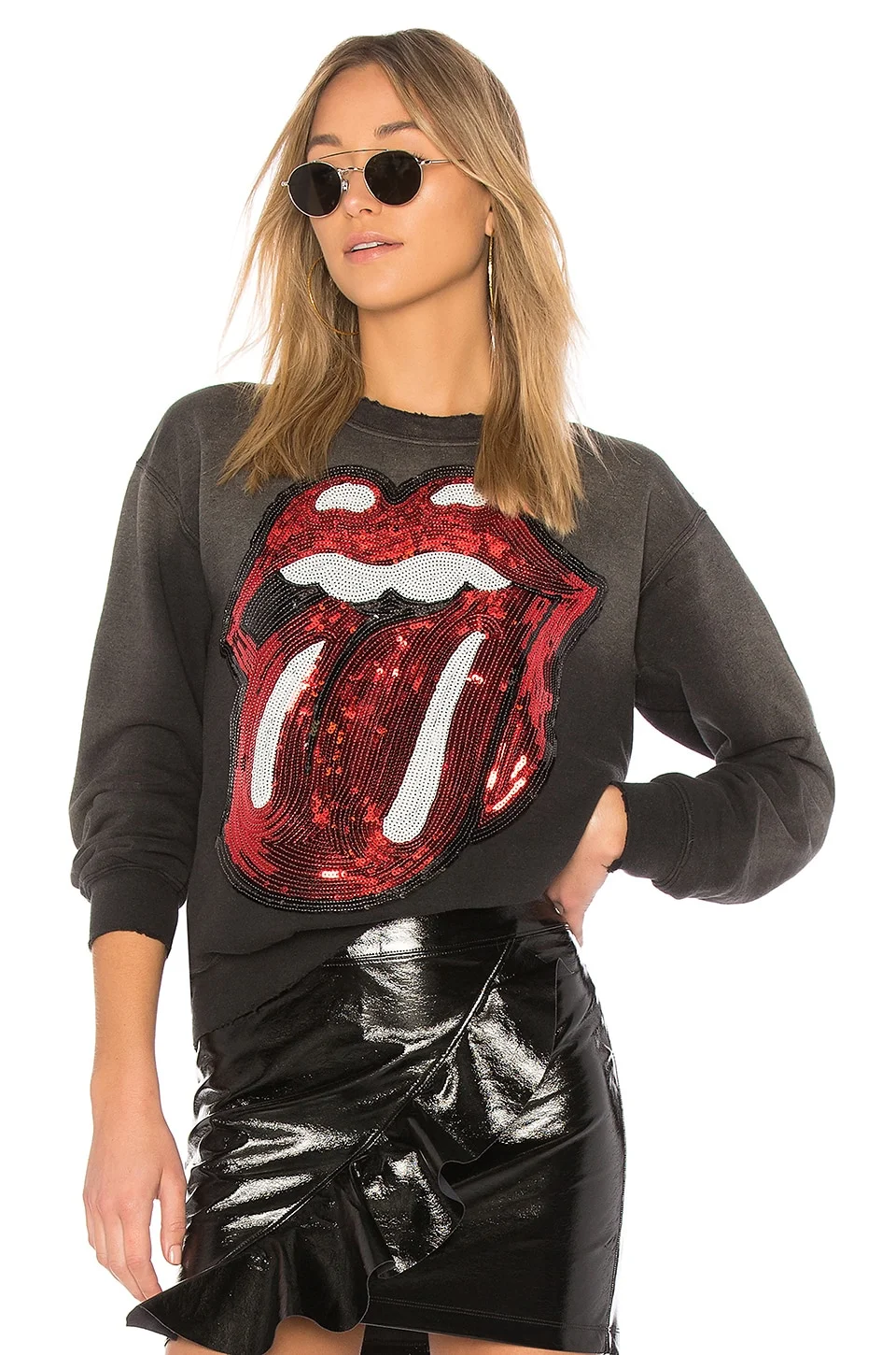 Rolling Stones Sequins Sweatshirt - 1