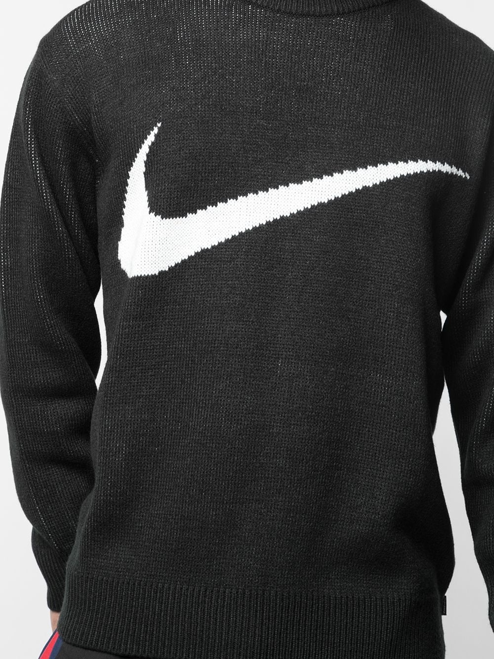 Swoosh print jumper - 5