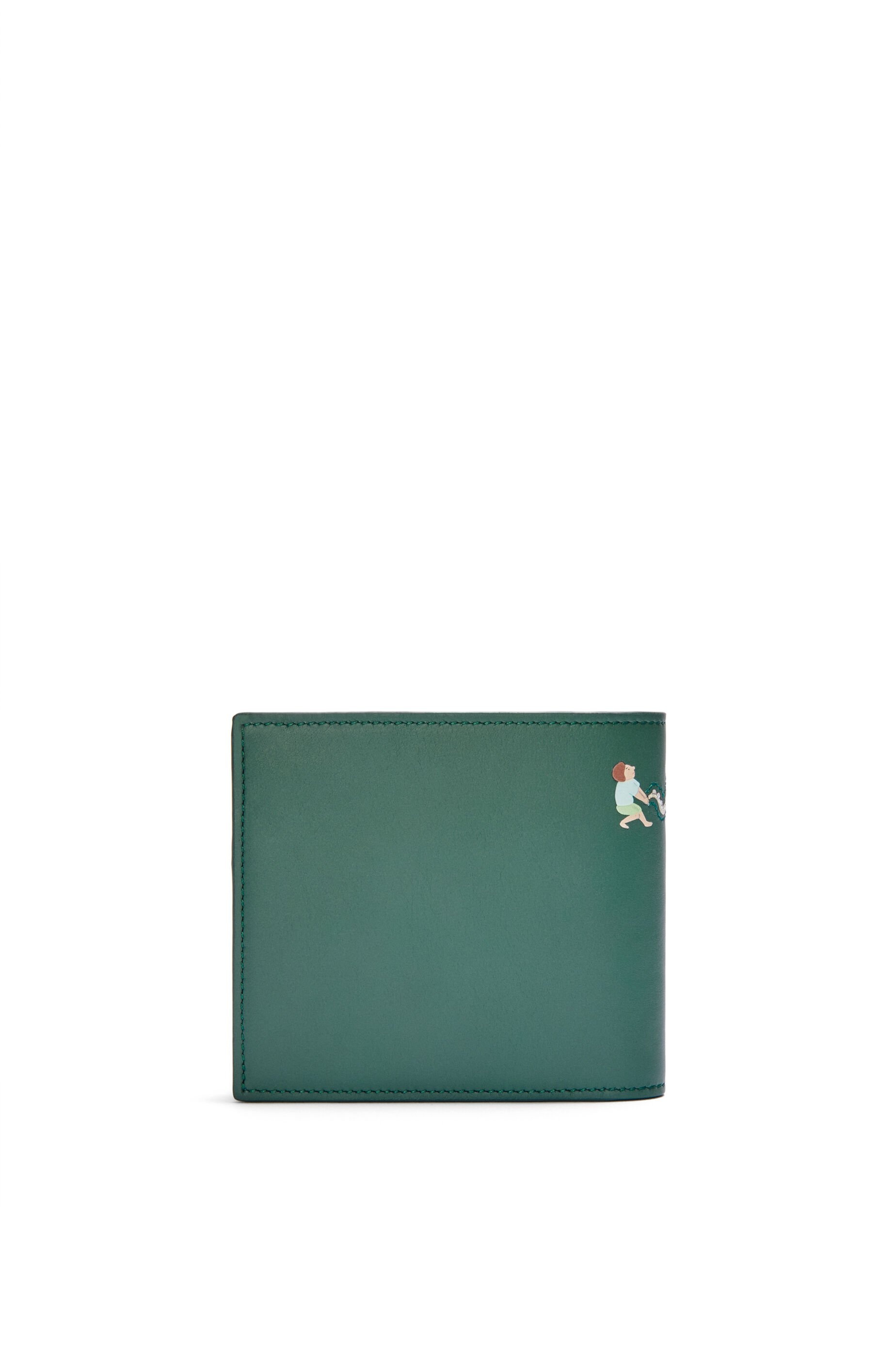 Octopus bifold coin wallet in nappa calfskin - 4