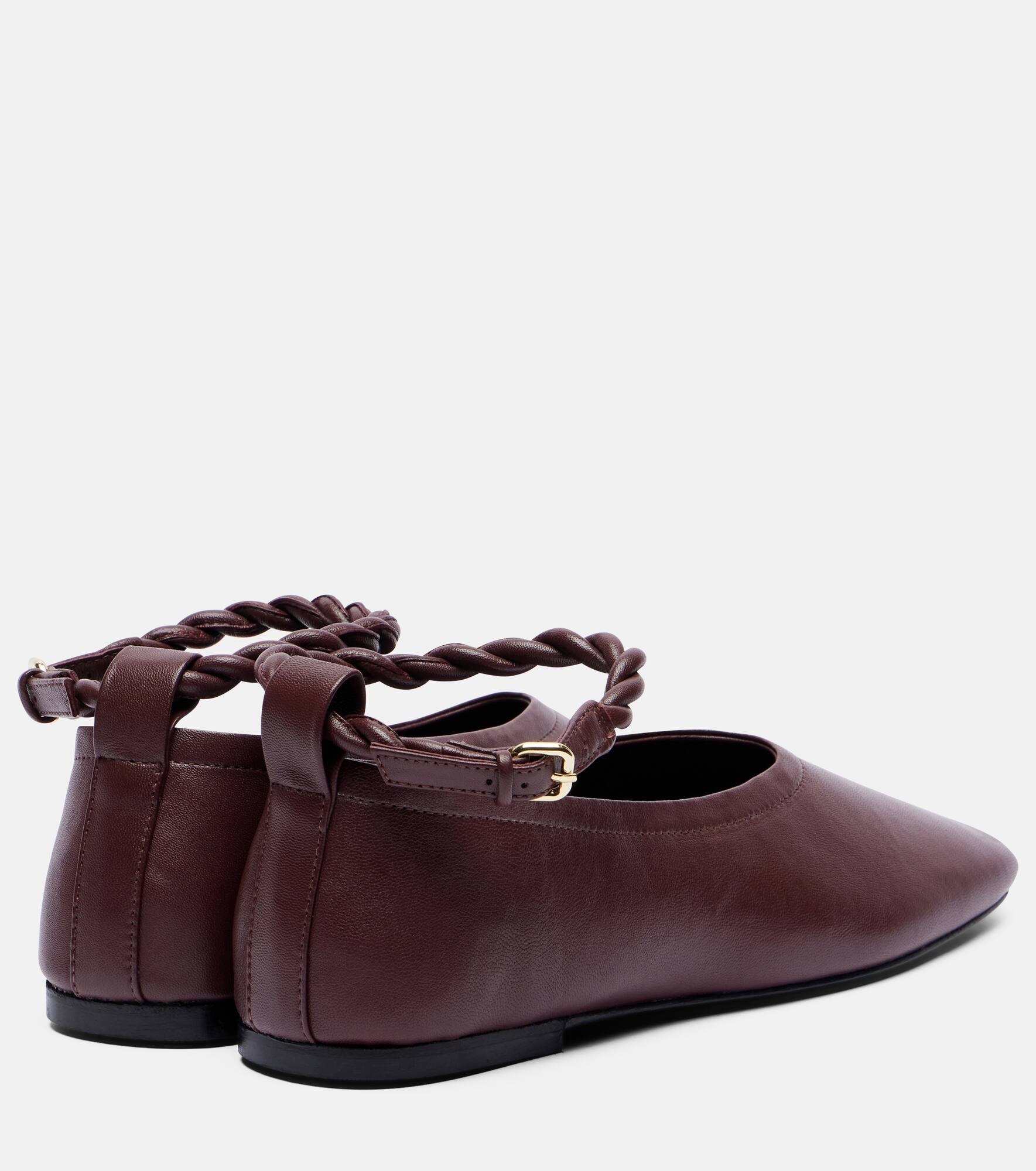 Steele leather flats - 2