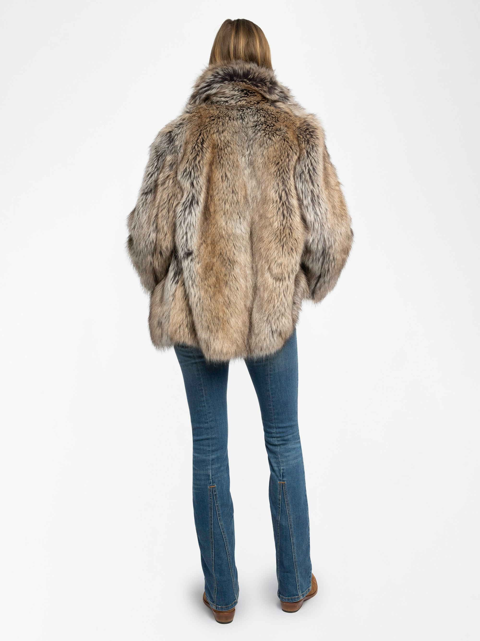 Faune Short Faux Fur Coat - 5