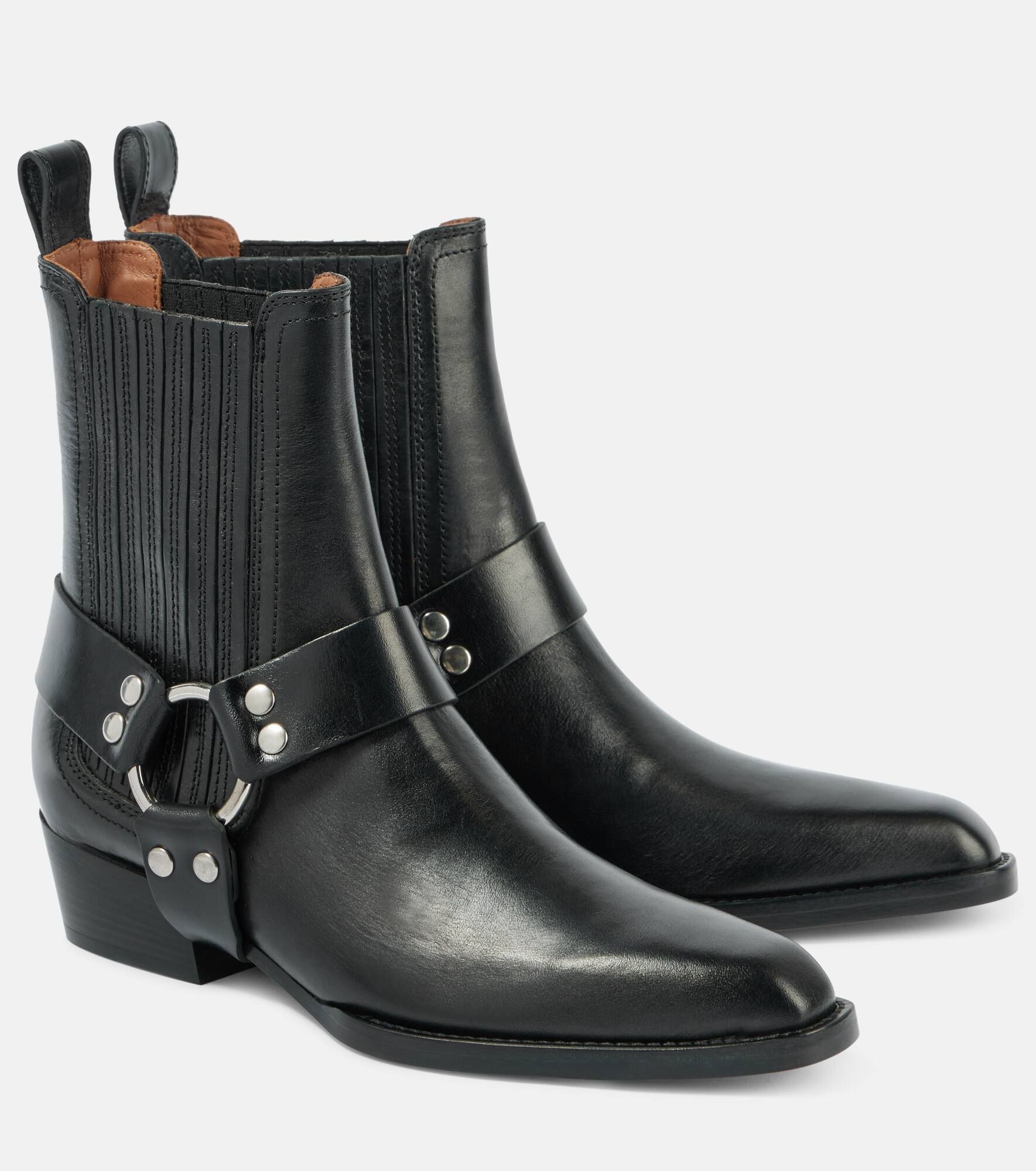 Helena leather ankle boots - 1