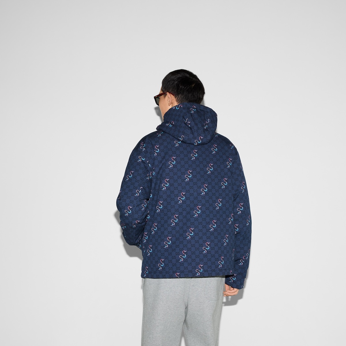 Printed cotton ripstop zip jacket - 4