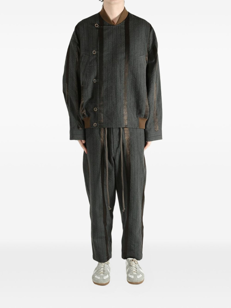 UMA WANG Jovan striped jacket outlook