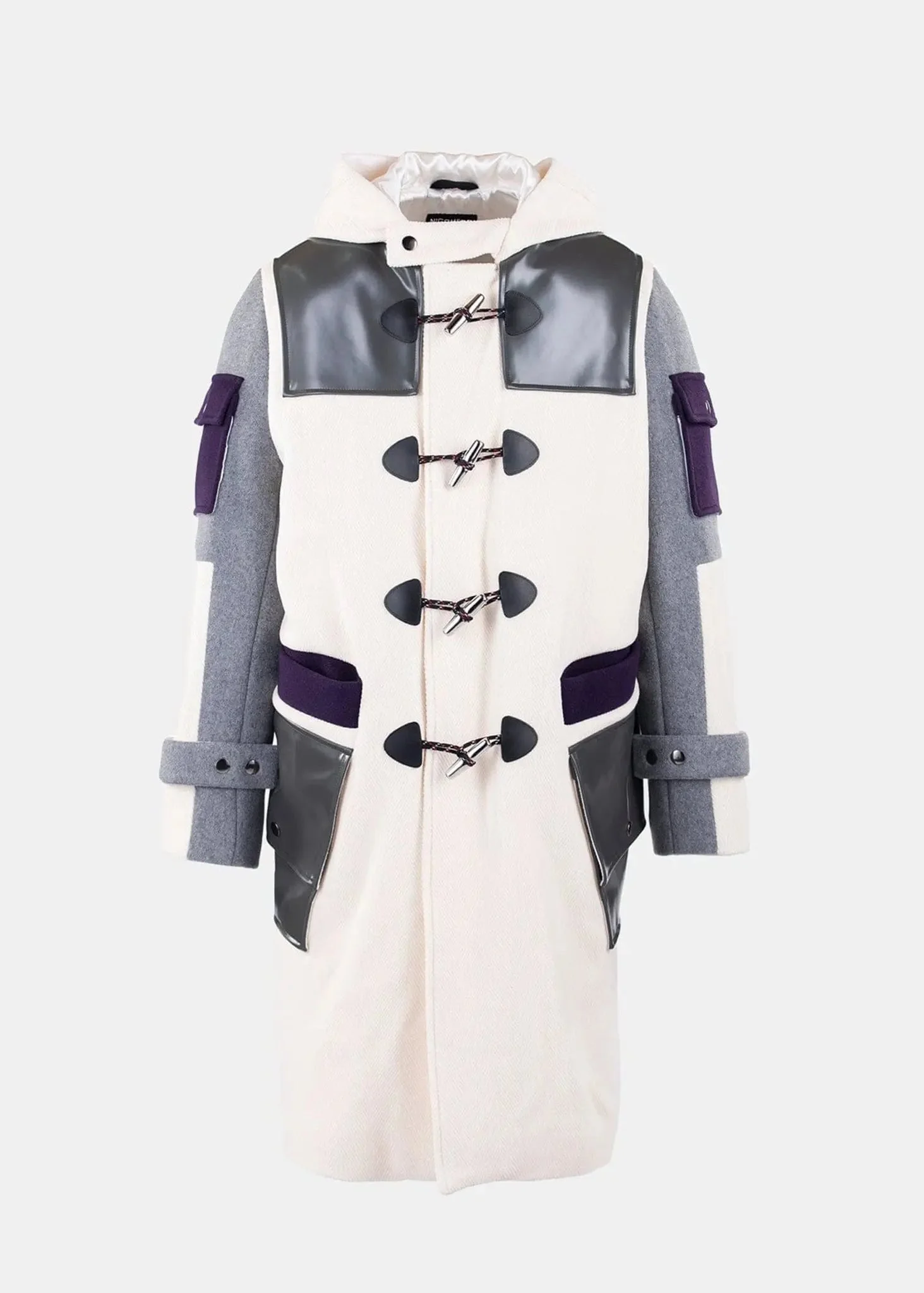 Men's Gloverall x Nicomede Duffle Coat Ecru - 1