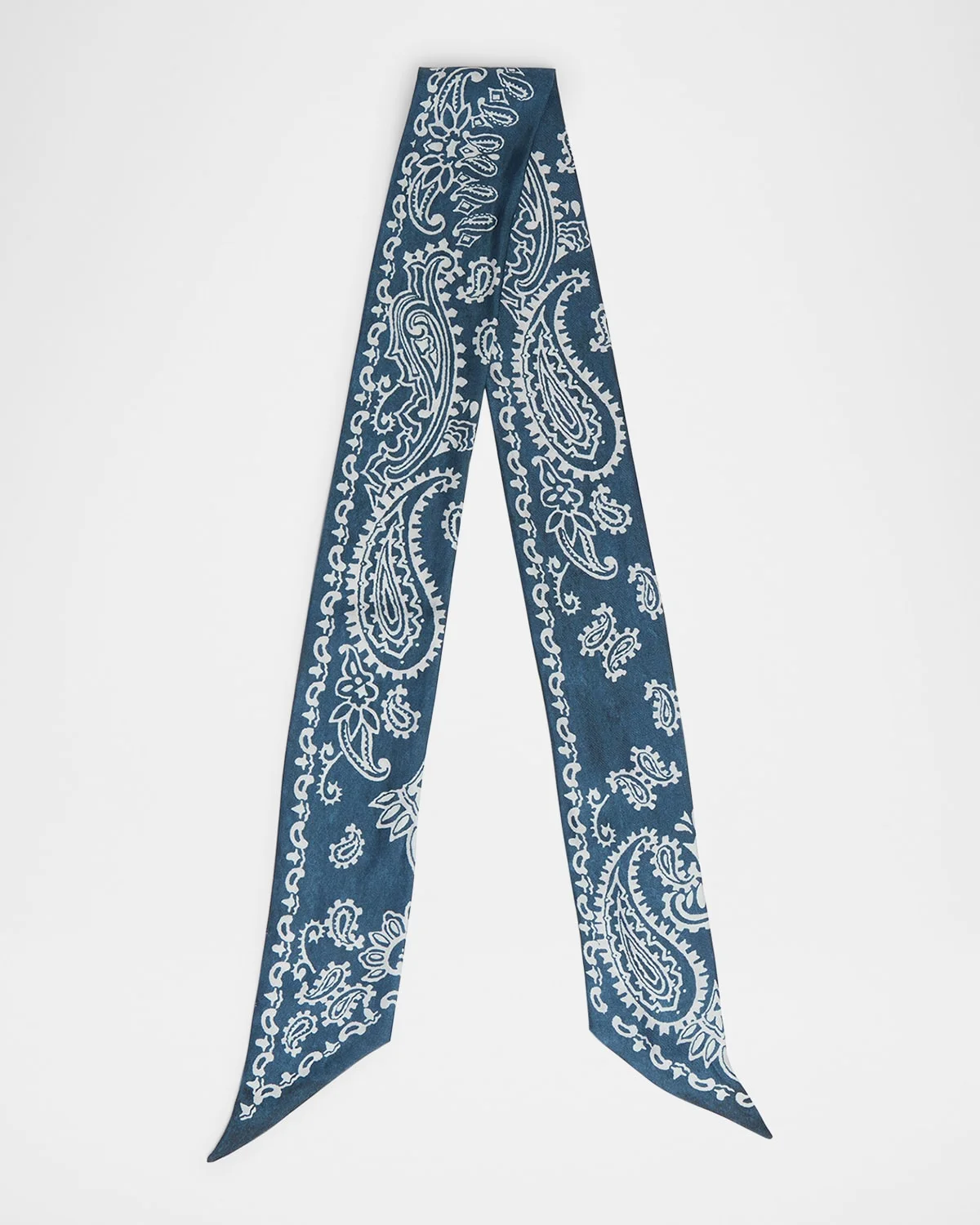 Journey Paisley Silk Twill Scarf - 1