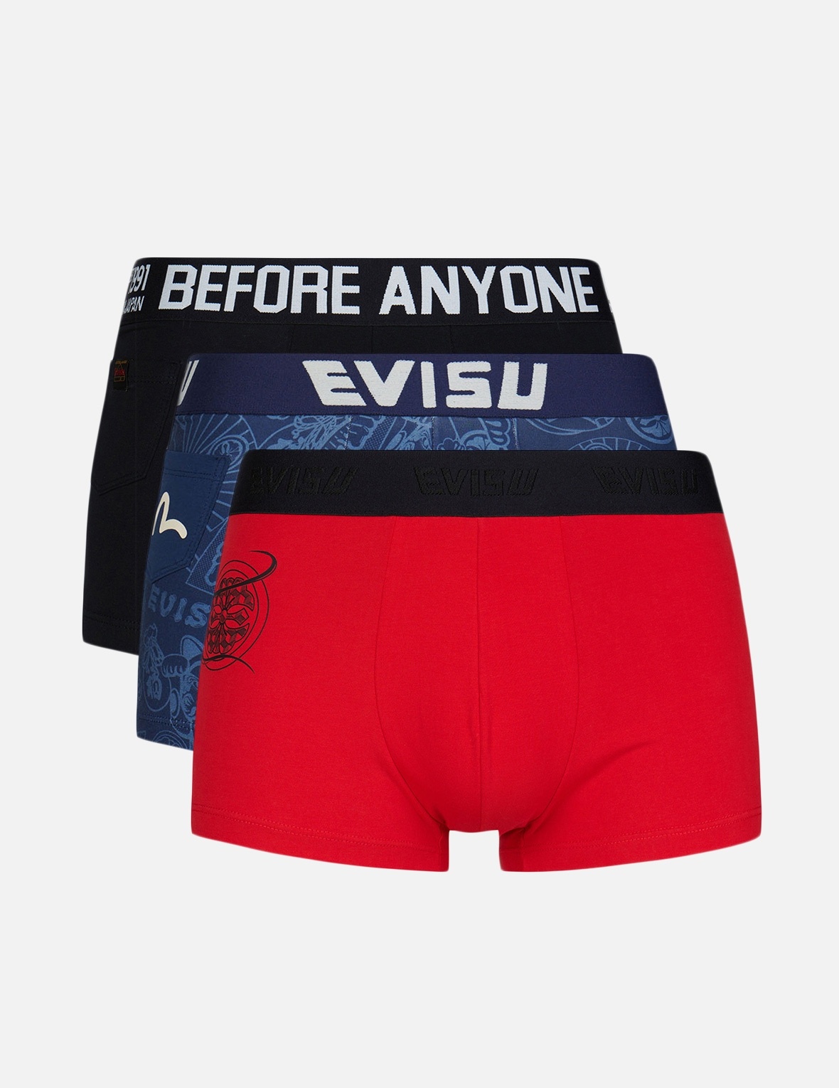 THREE-PACK MIXED TRUNKS - 1
