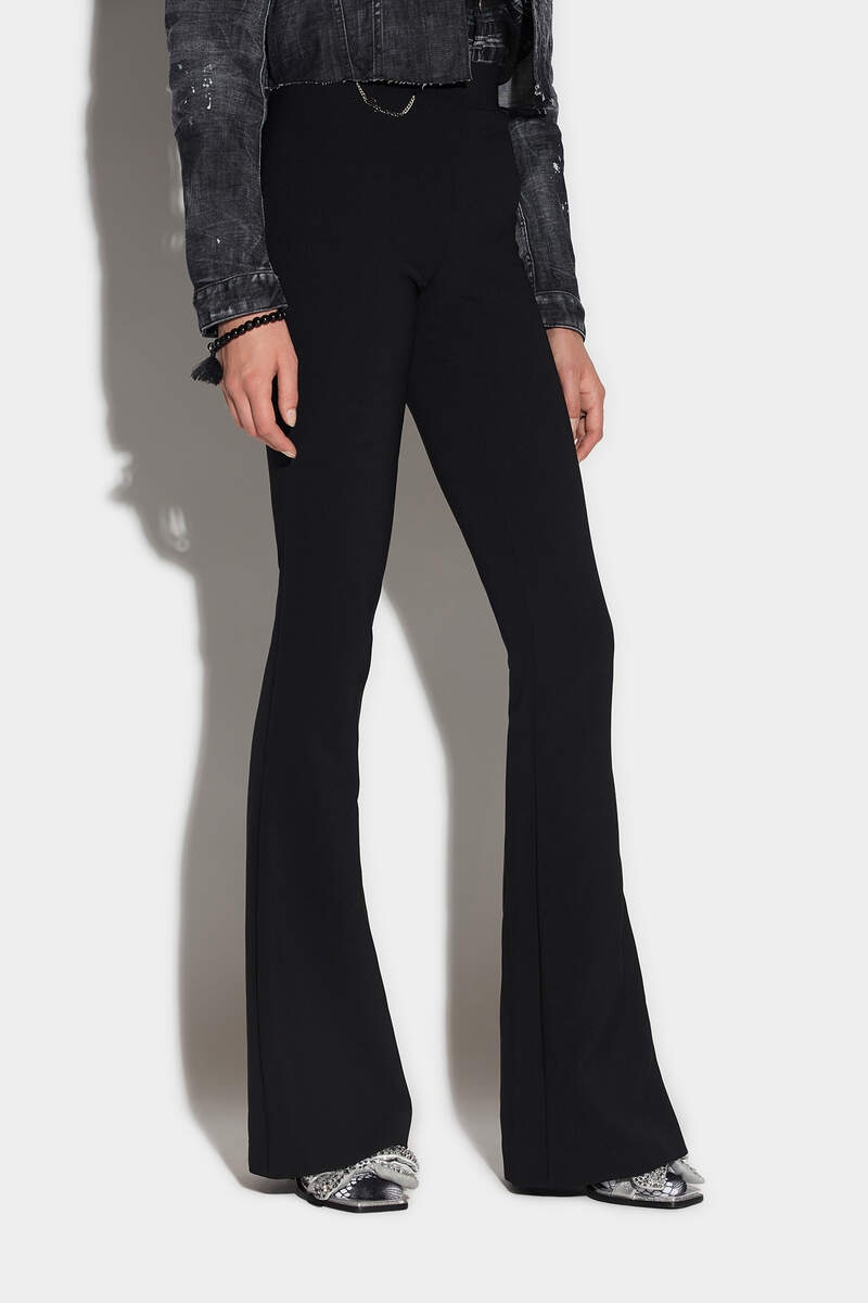 HIGH WAIST FLARE PANTS - 4