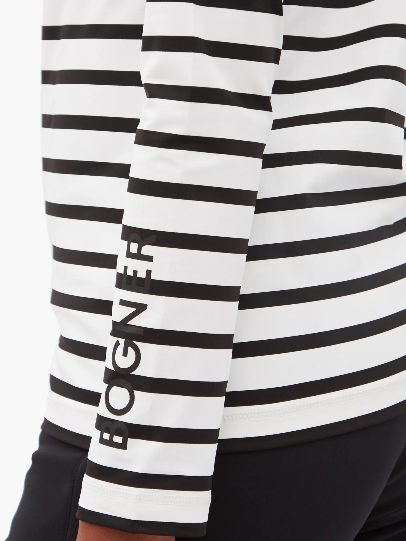 Beline striped stretch-jersey base-layer top - 4