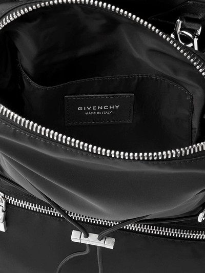 Givenchy Venture Convertible Leather-Trimmed Nylon Backpack outlook