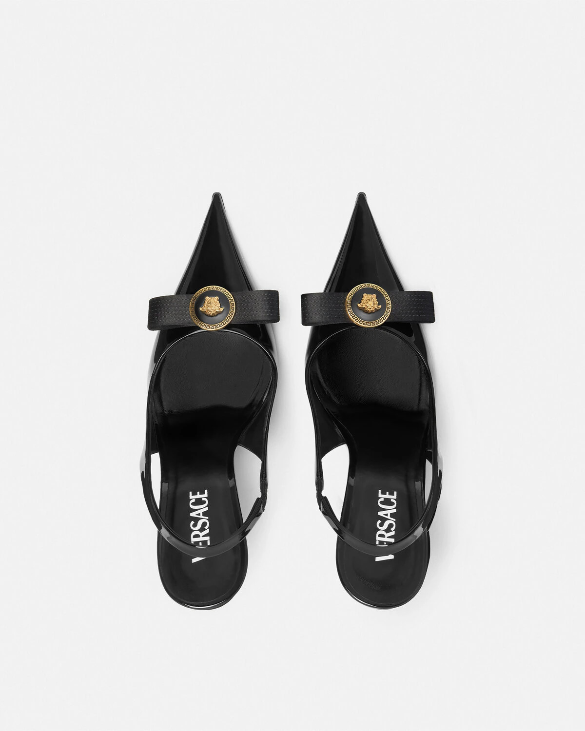 Gianni Ribbon Slingback Pumps 110 mm - 5