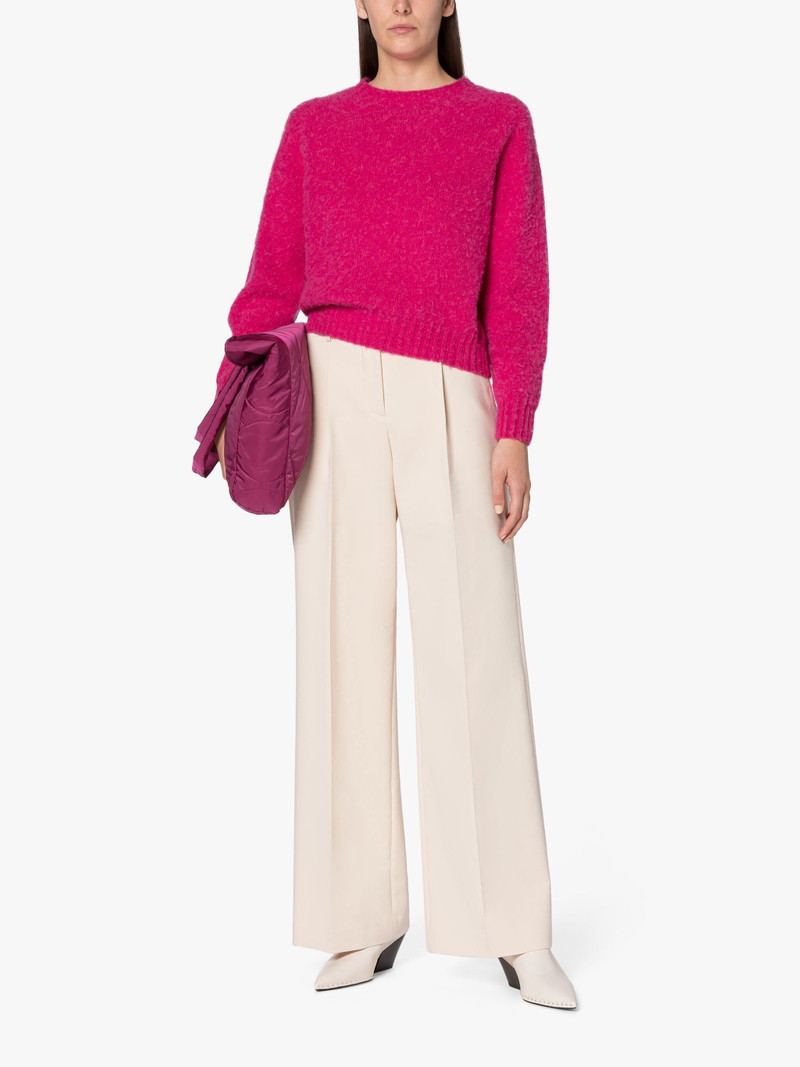 Mackintosh KENNEDI FUCHSIA WOOL CREWNECK SWEATER outlook