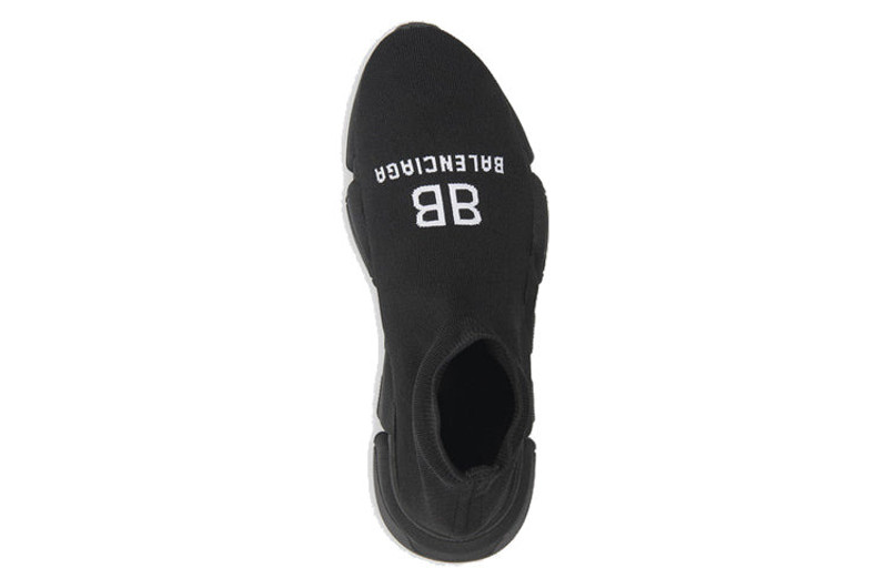 BALENCIAGA (WMNS) Balenciaga Recycled Speed Sneaker 'Black' 617192W2A511000 outlook