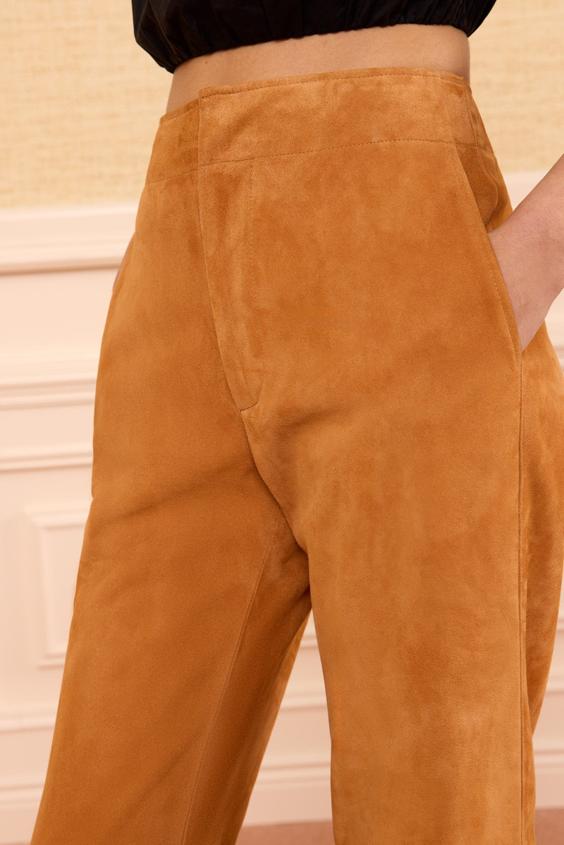 ULLA JOHNSON Freja Suede Pant outlook