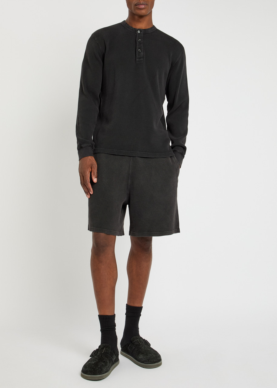 JW Anderson Garment Dye Waffle Shorts - 4