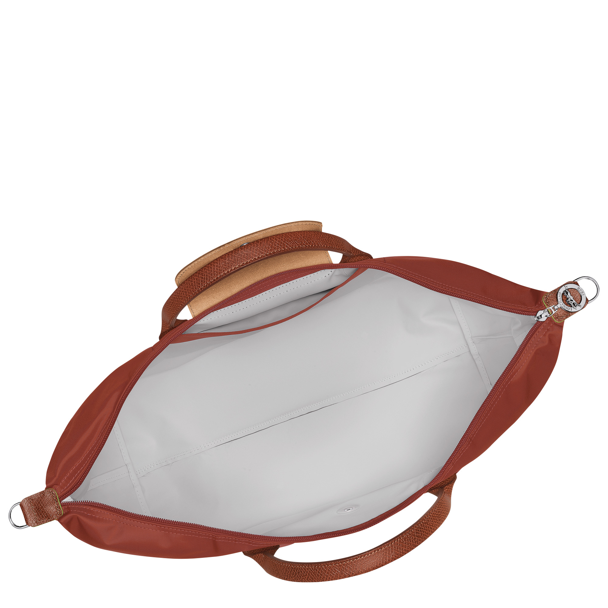 Le Pliage Green Travel bag expandable Chestnut - Recycled canvas - 6