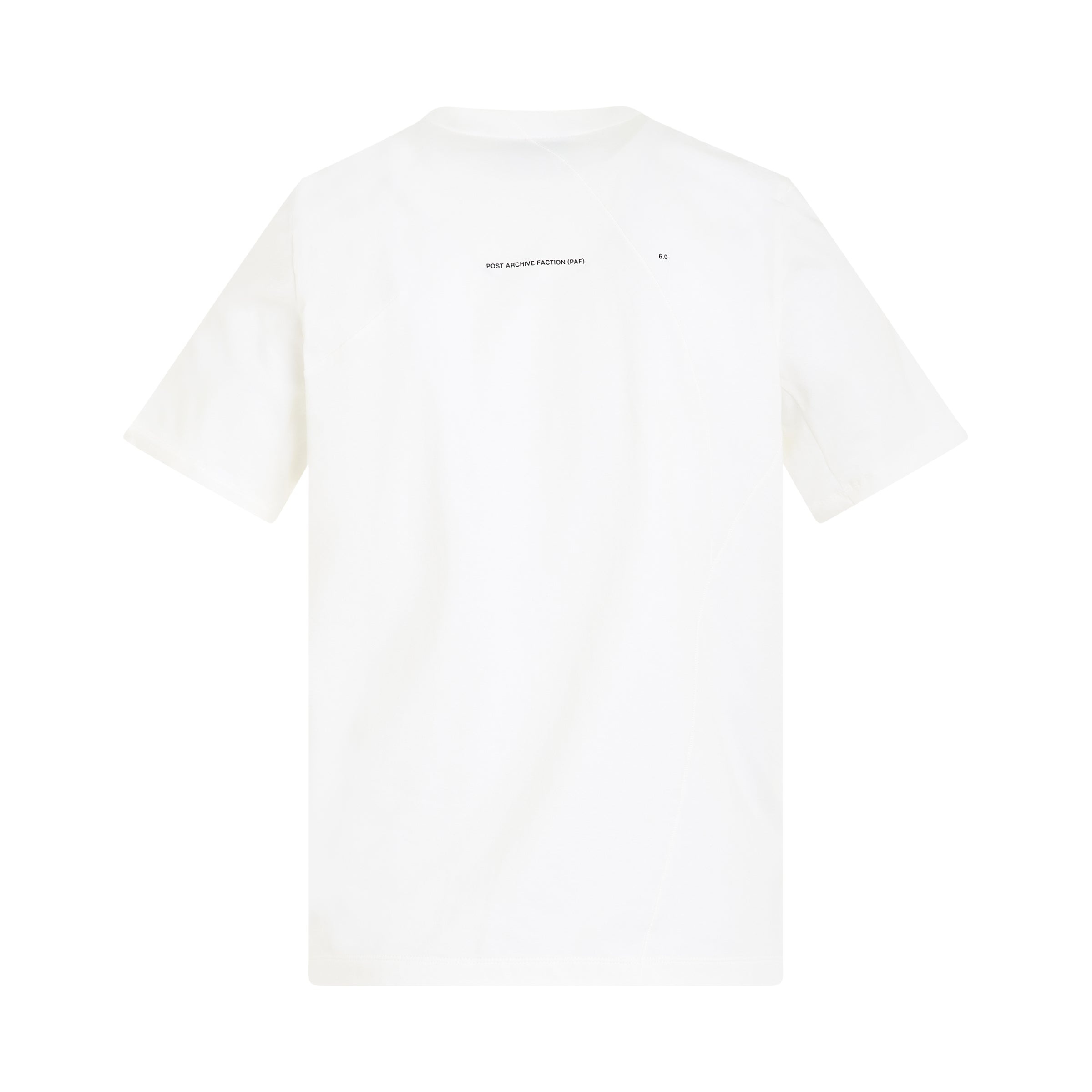 6.0 T-Shirt (Right) in White - 4