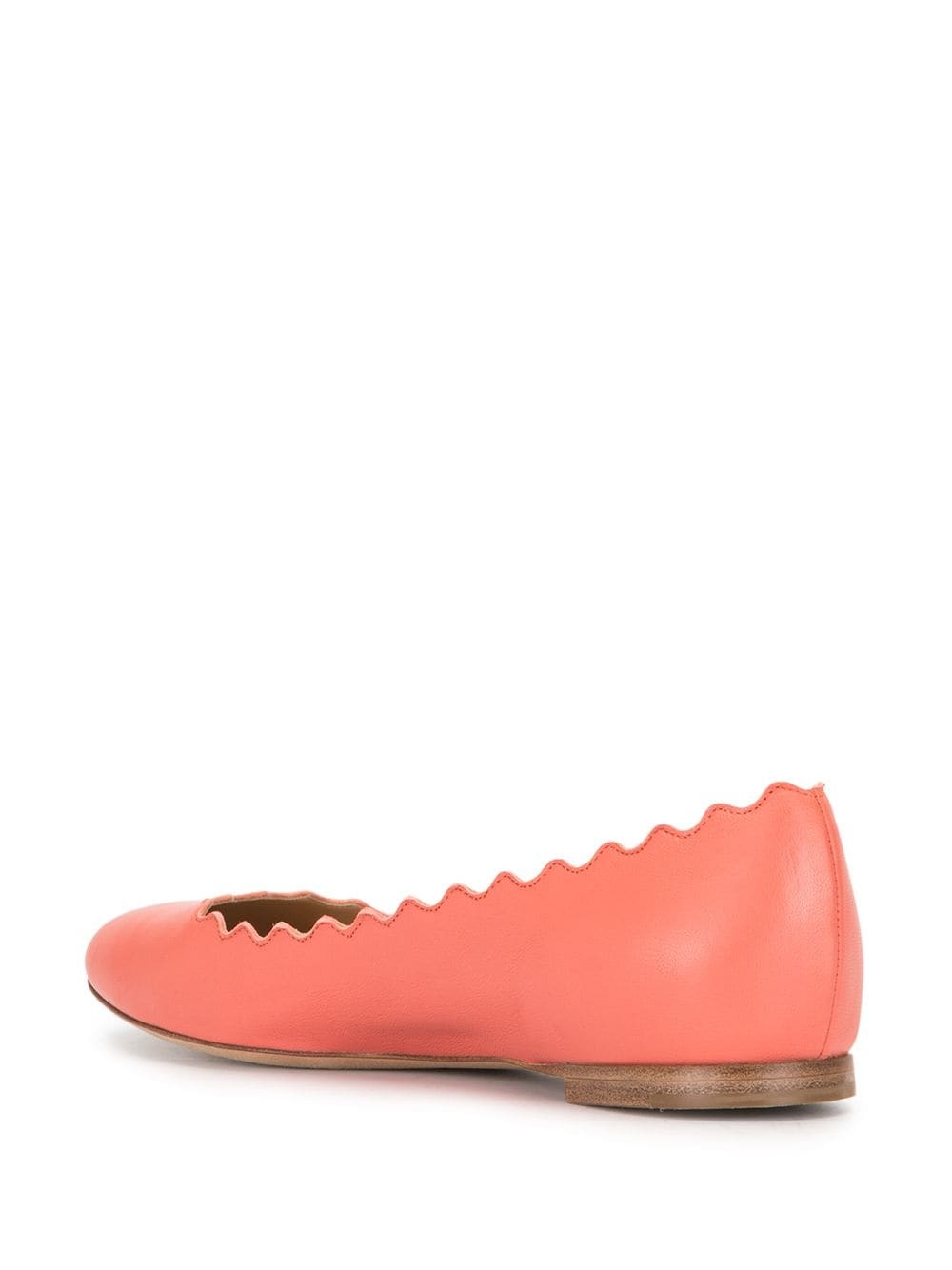 Lauren scalloped ballerina flats - 3