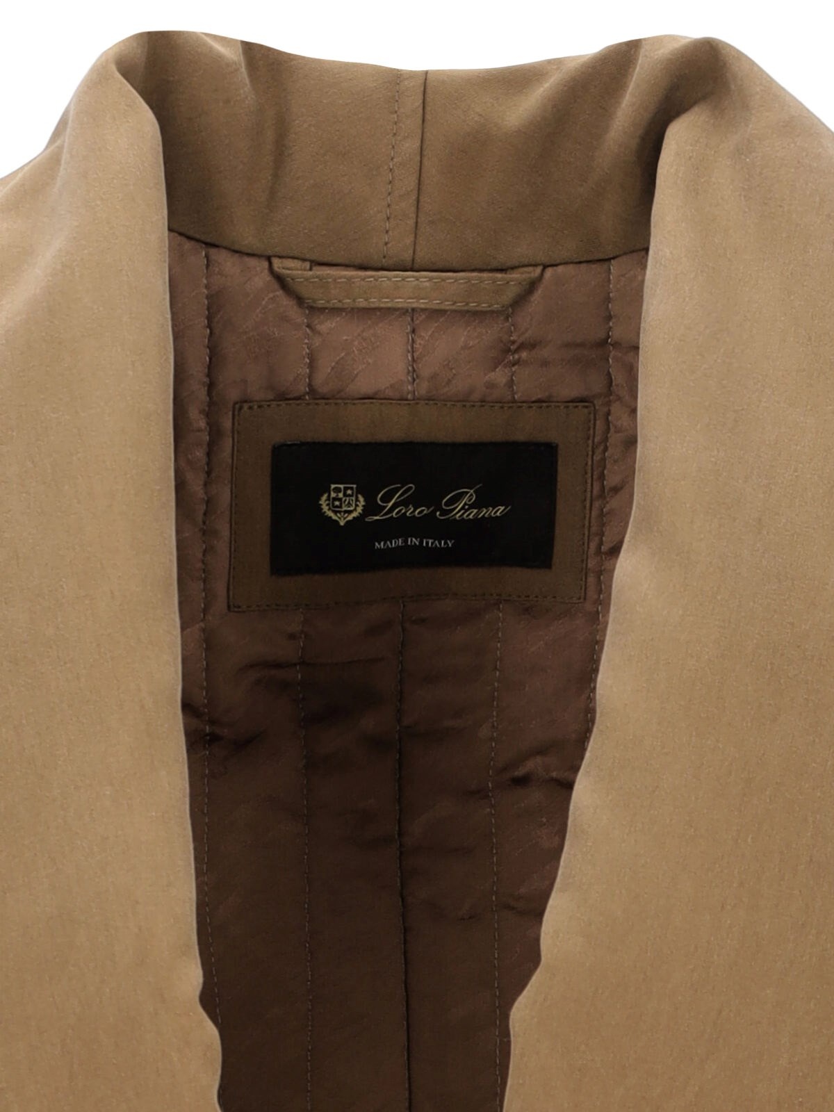 Loro Piana 'DWIGHT' BELTED COAT | sugar | REVERSIBLE
