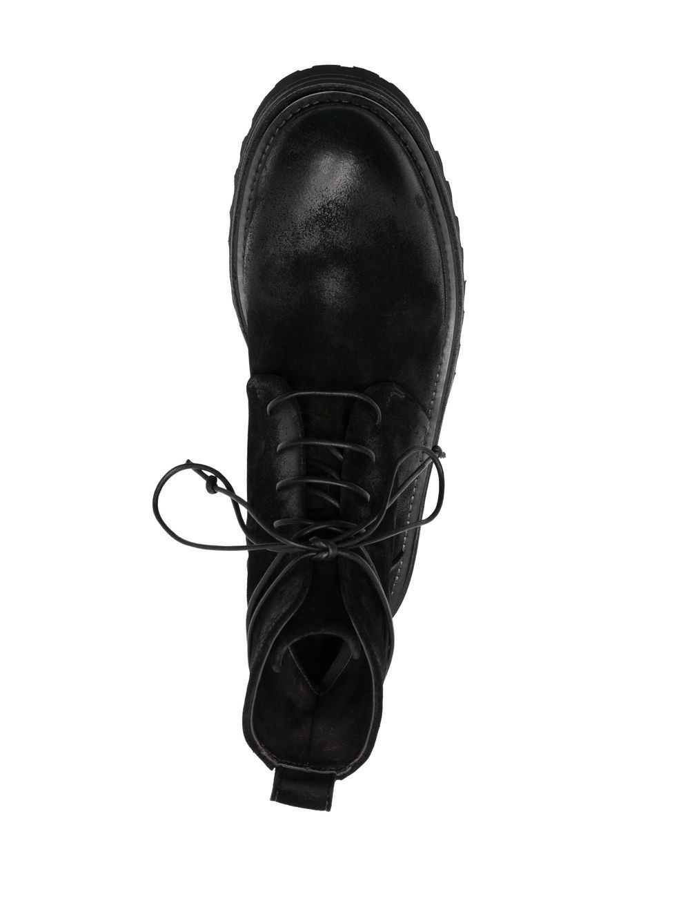 suede lace-up ankle boots - 4