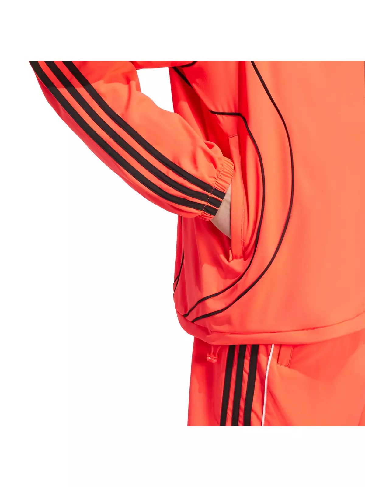 Men's Teamgeist Adicolor Track Top -Red - 4