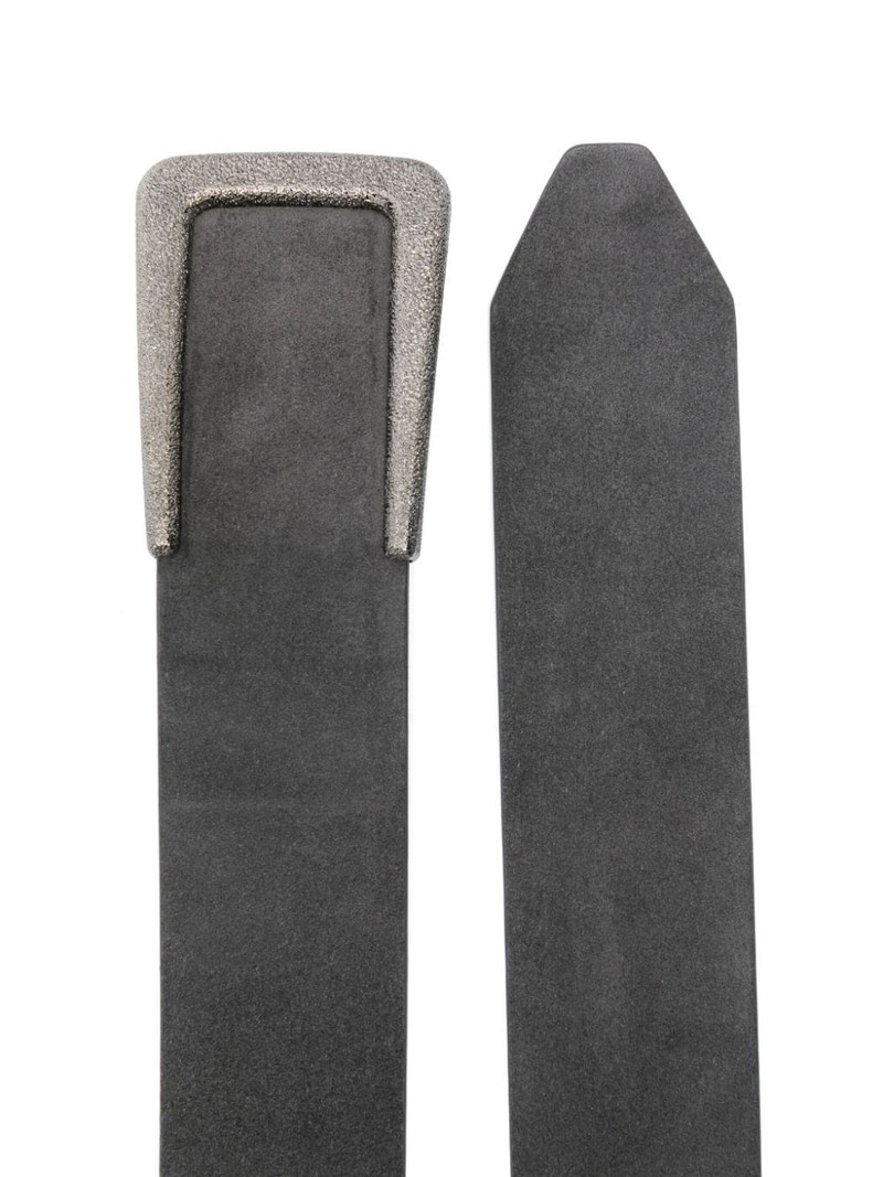 Brunello Cucinelli buckled suede belt outlook