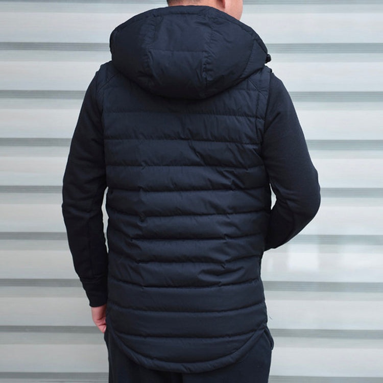Nike MENS Casual Sports Hooded Vest Black AJ7951-010 - 4