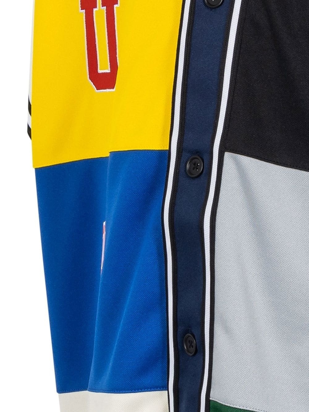 x Mitchell & Ness patchwork baseball jersey - 3