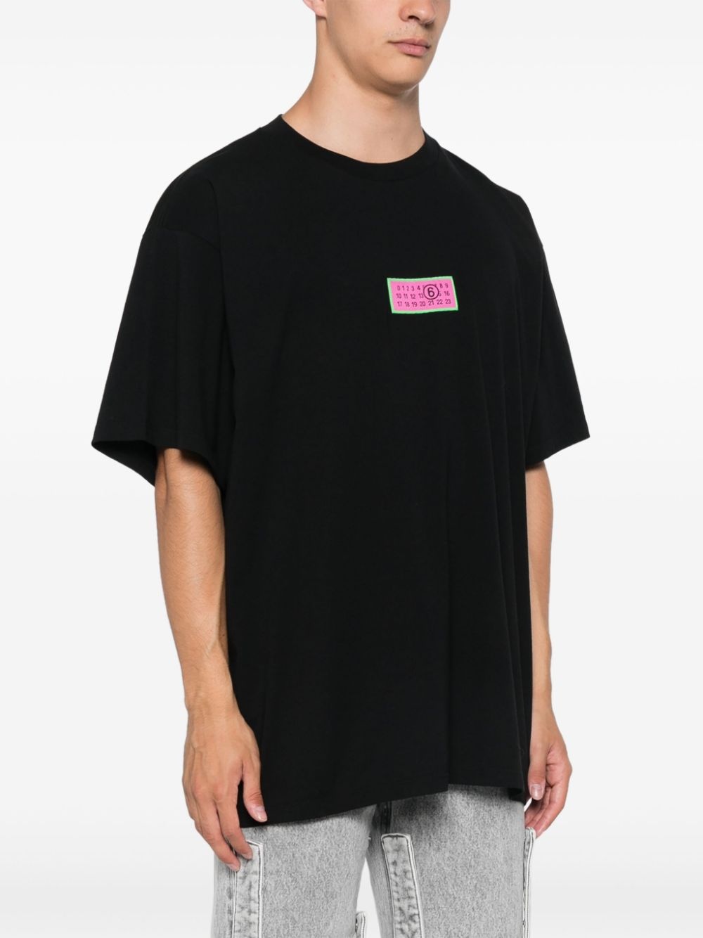 numbers-motif T-shirt - 3