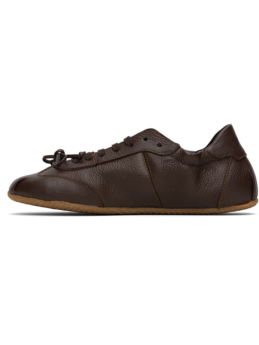 Brown Ballerina Sneakers - 3