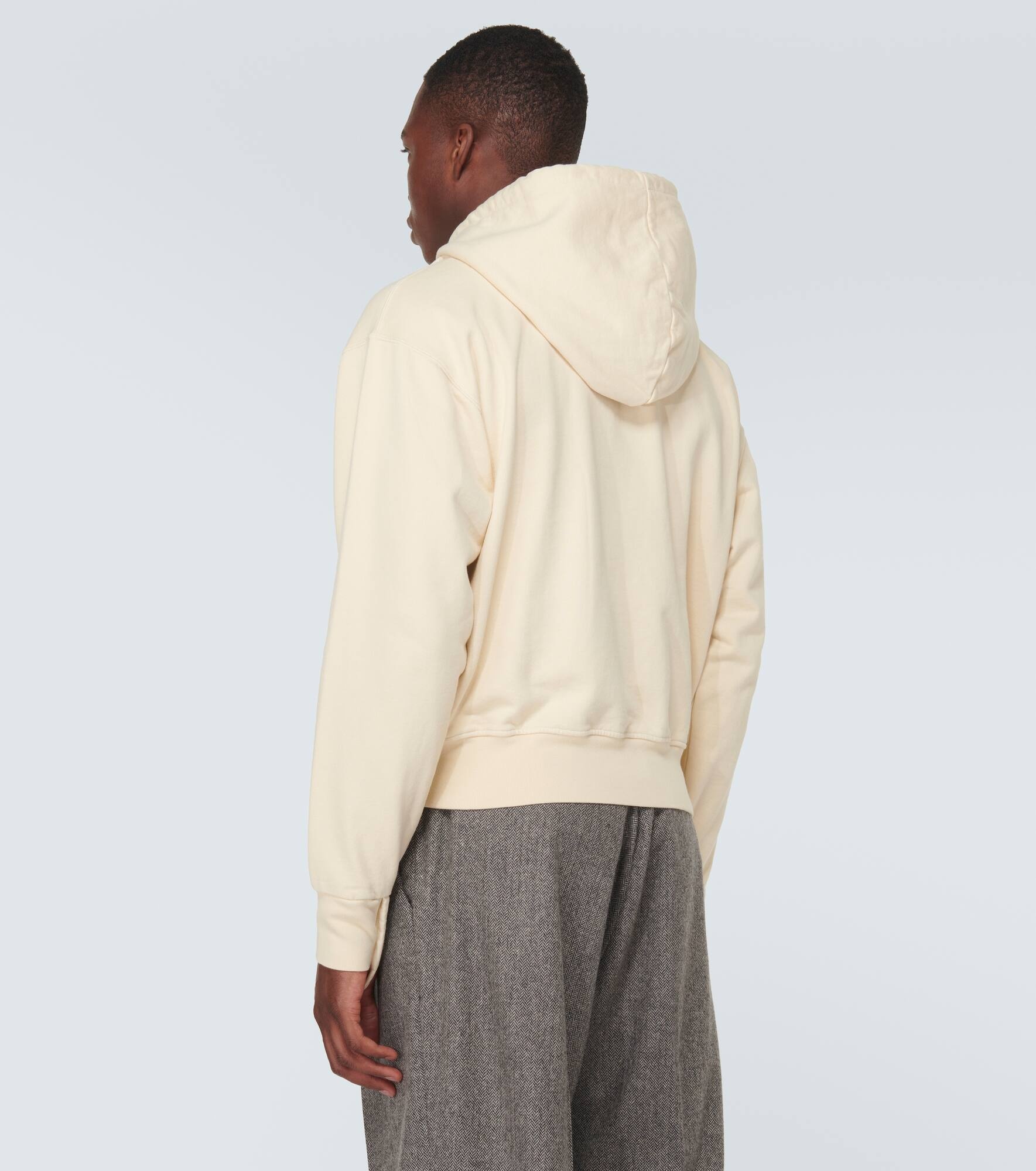Le Sweater Camargue Zippé cotton hoodie - 4