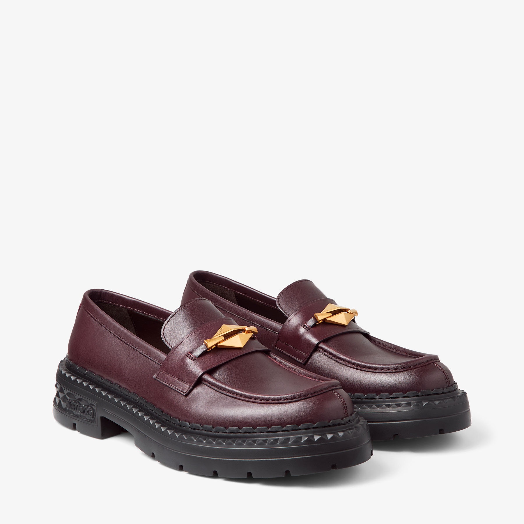 Marlow Diamond/F
Garnet Soft Calf Leather Shoes - 3