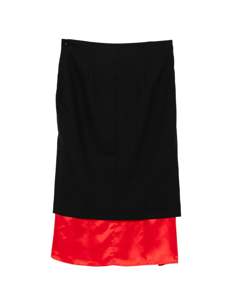 RÓHE upside-down midi skirt outlook