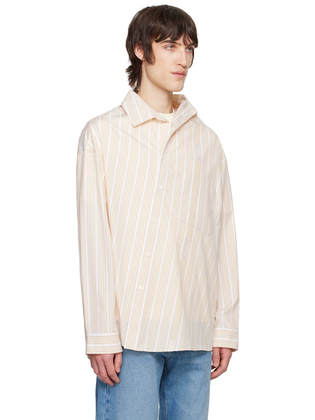 Beige 'The Cuadro' Shirt - 2