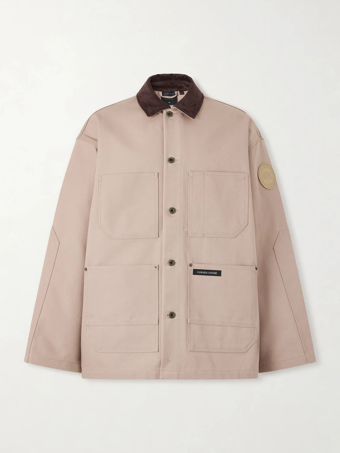 Beaumont Corduroy-Trimmed Cotton Jacket - 1