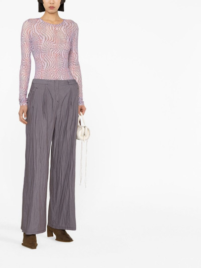 Our Legacy Serene crinkled trousers outlook