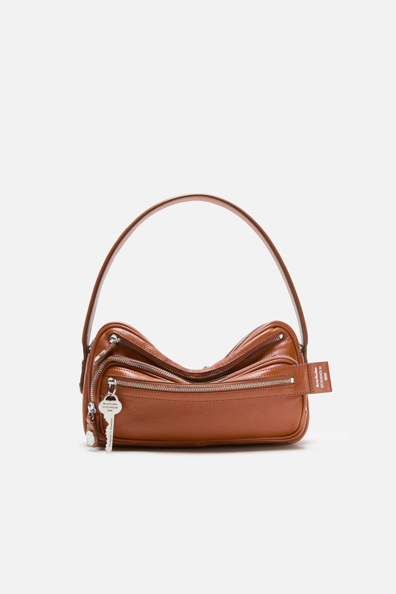 Camero Party shoulder bag - Cognac brown 1