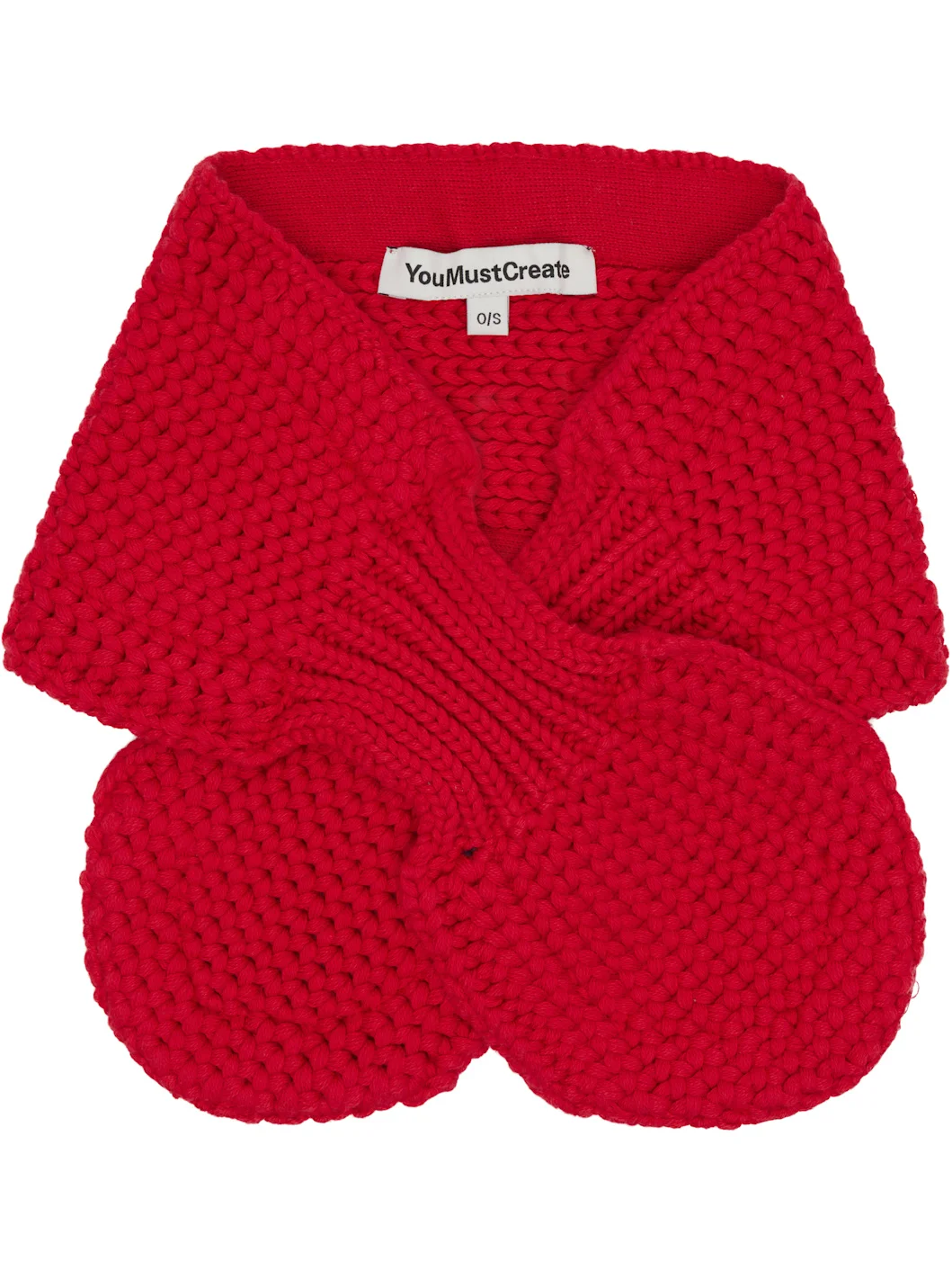 Red Slot Scarf - 1