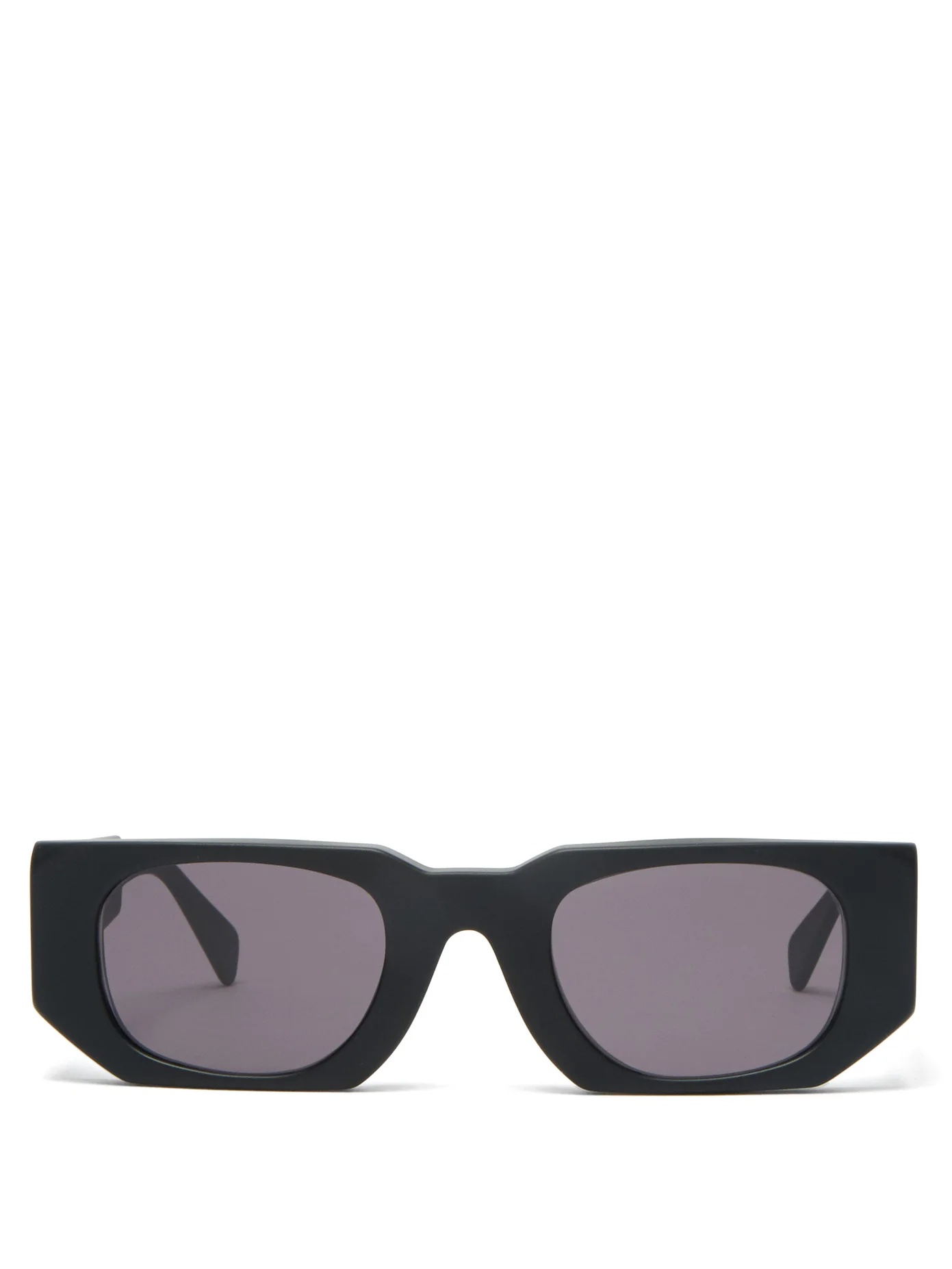 Oversized square acetate sunglasses - 1