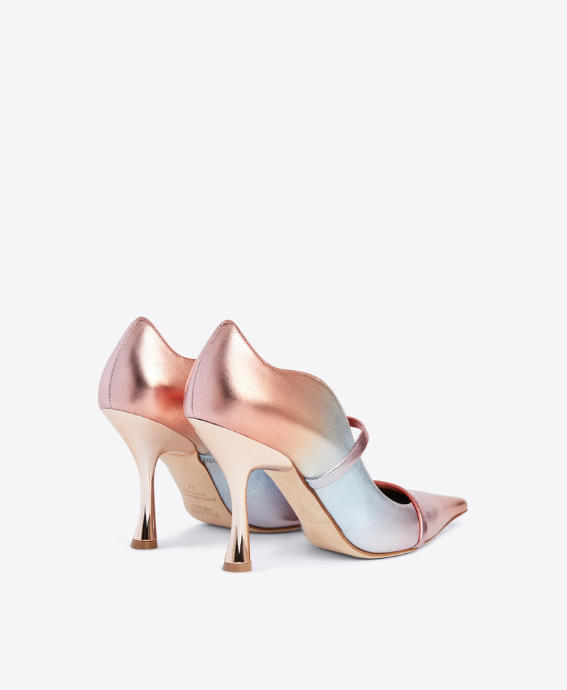 Maya 90 - Sunset Ombre Double Strap Pumps 3