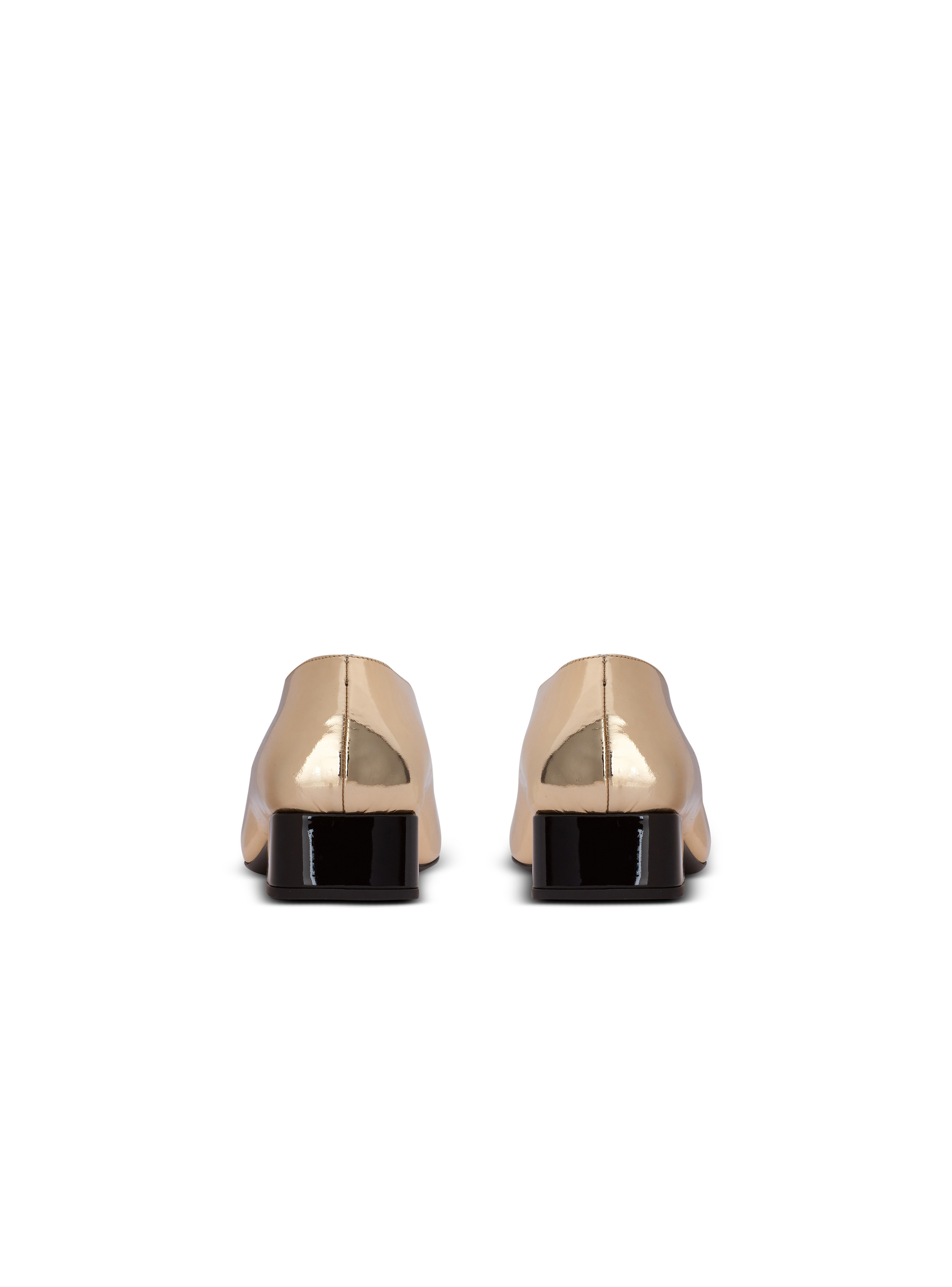 Eden ballet flats in mirrored and patent leather - 4