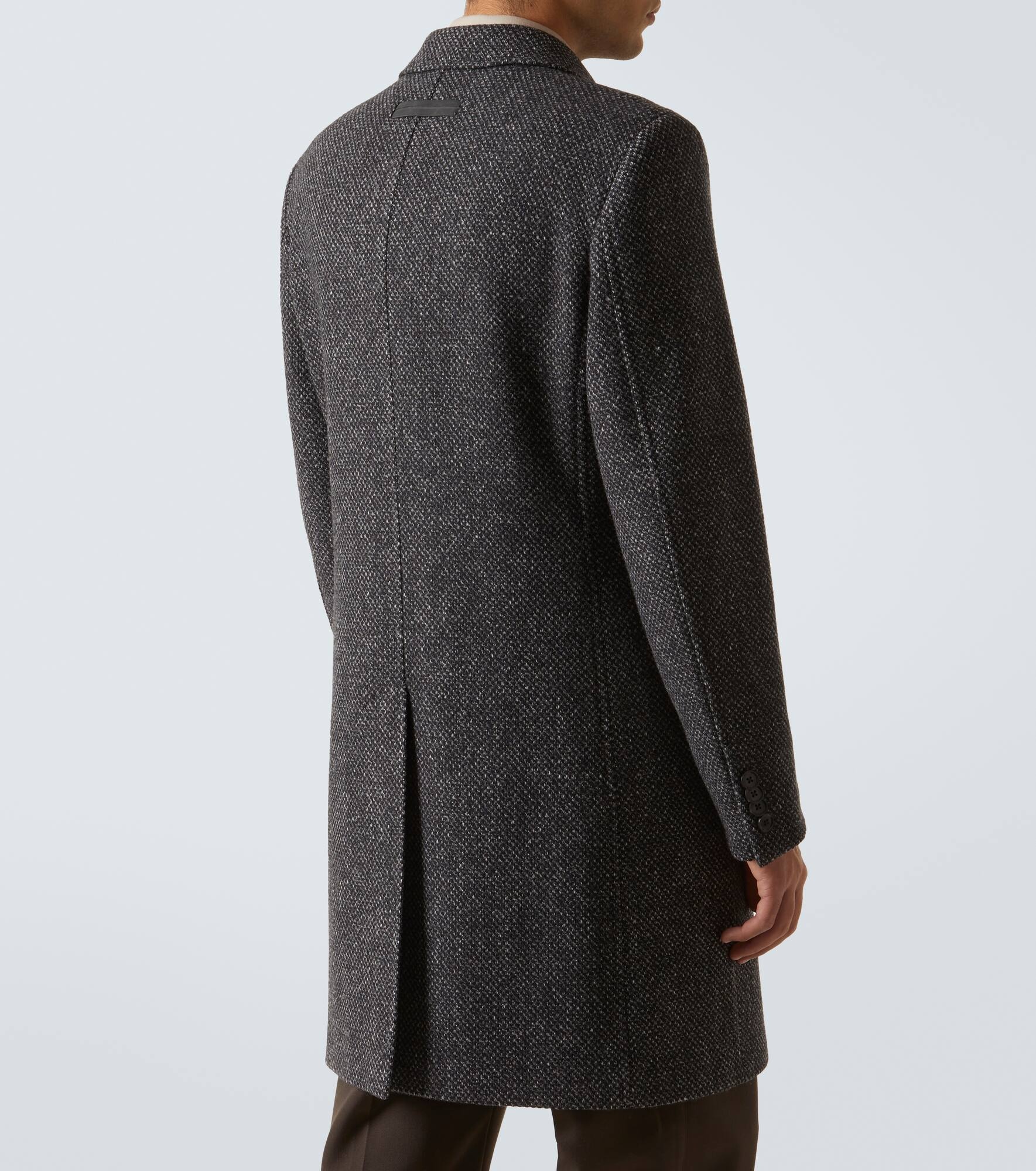 Wool and cashmere overcoat - 4