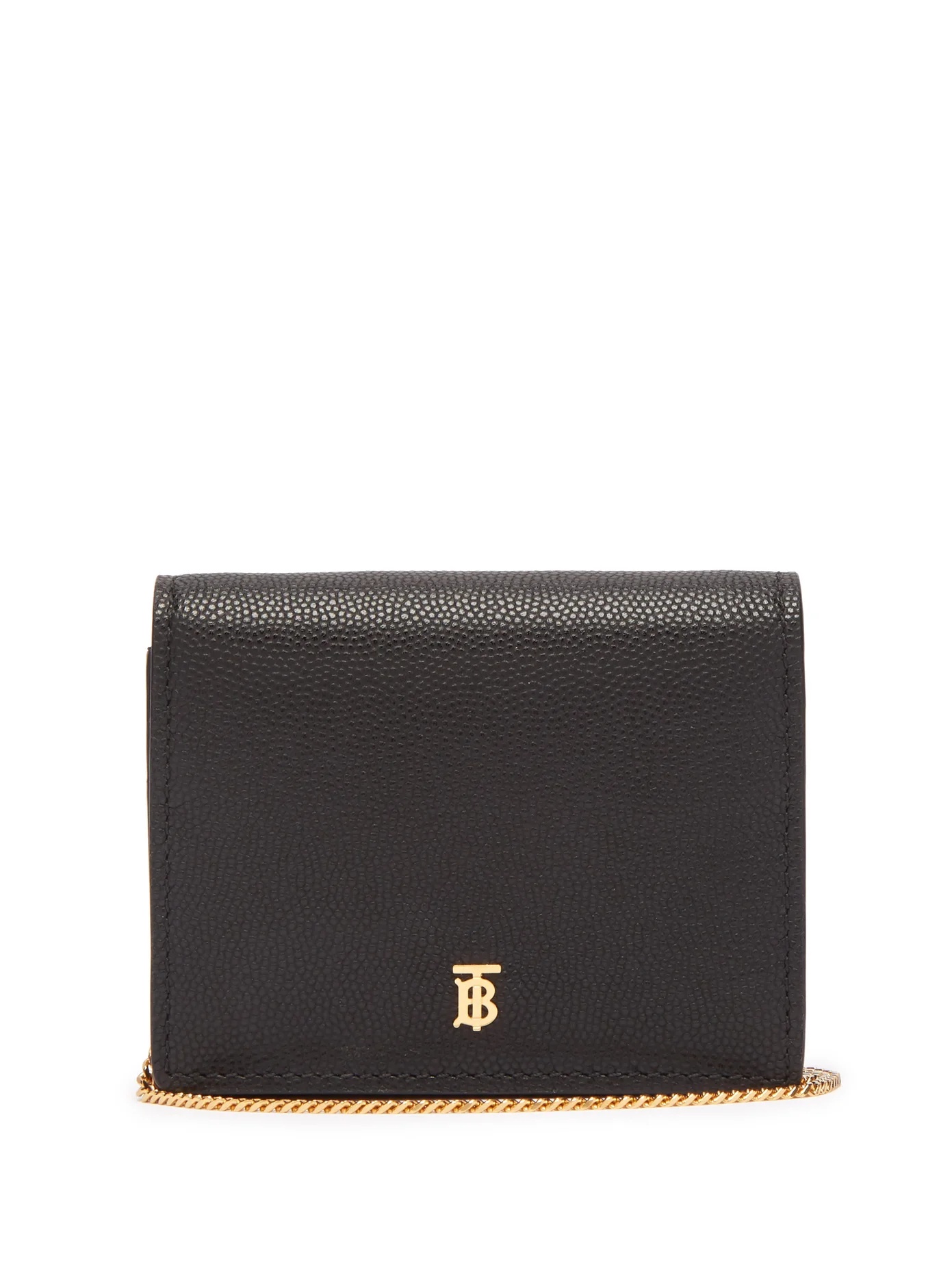 Jade TB grained-leather wallet - 1