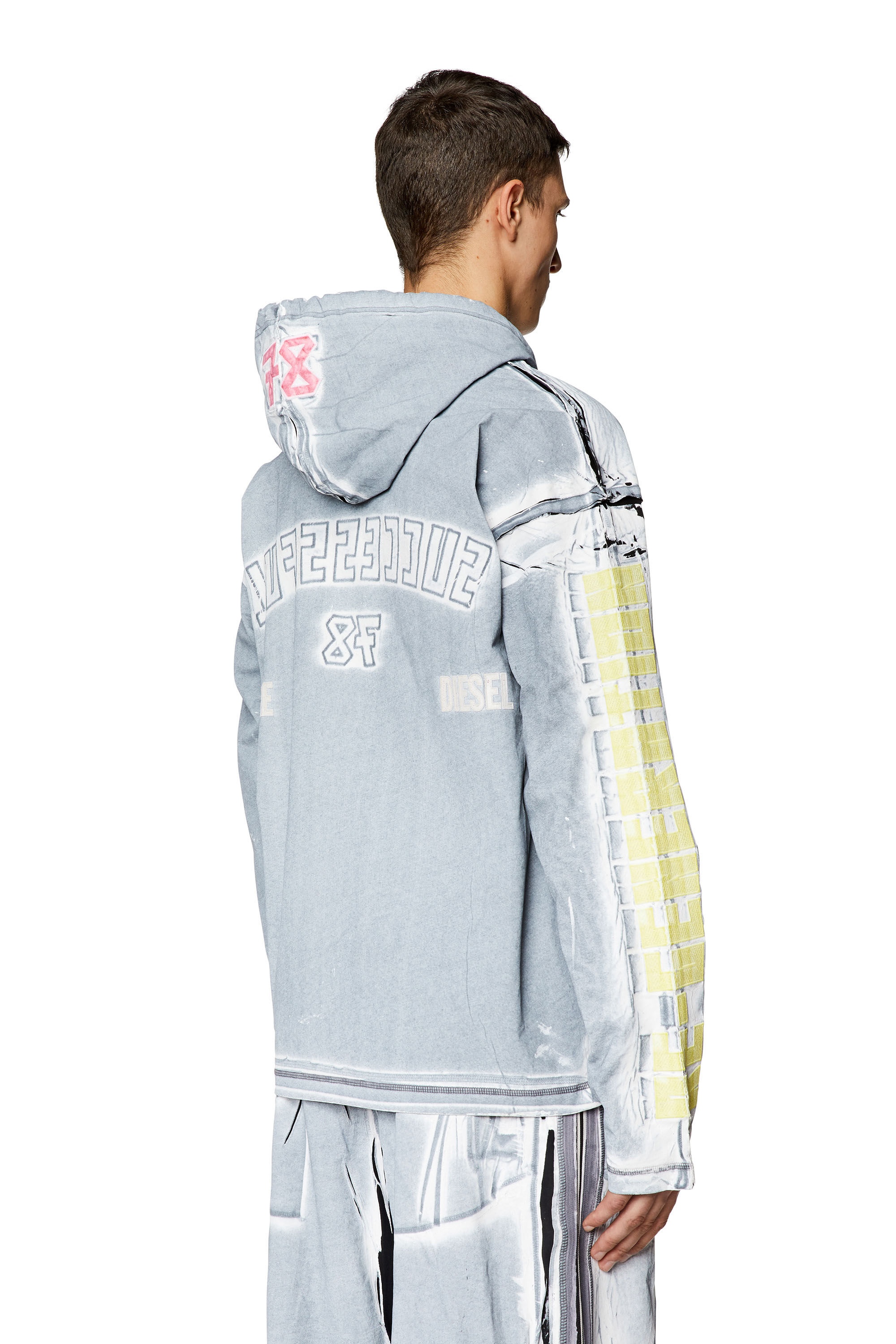 トップス diesel runway \"t-nabel-hood-ls-hoodie\" diesel runway 