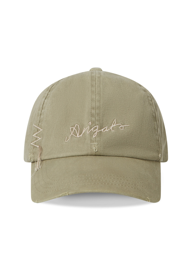 Seam Distressed Cap 1