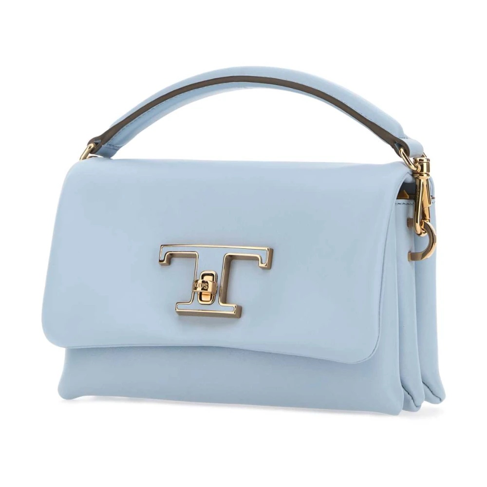 ハンドバッグ TODS POWDER BLUE LEATHER MICRO T TIMELESS HANDBAG Tod's POWDER BLUE LEATHER MICRO T TIMELESS HANDBAG | miinto