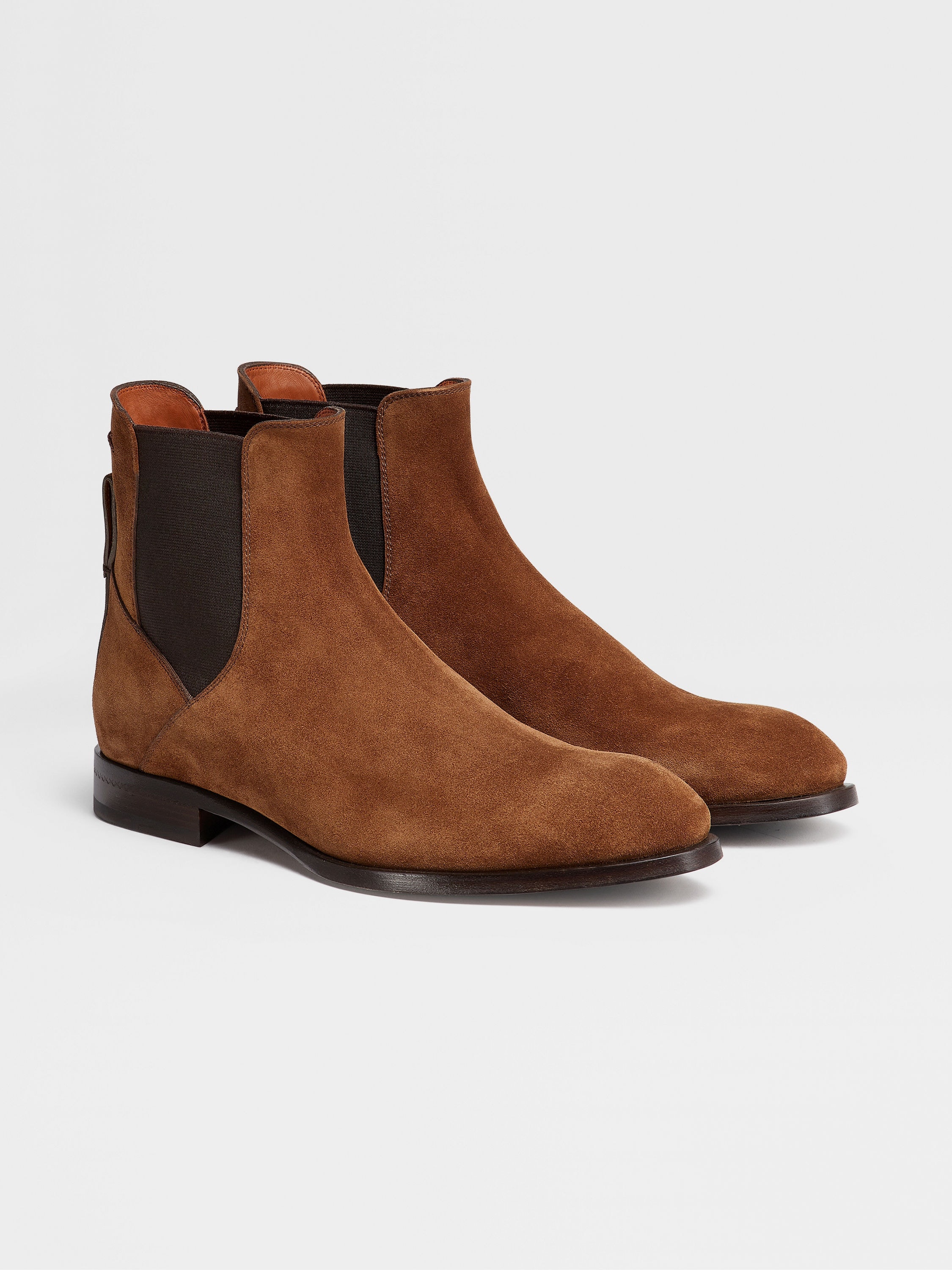 CIGAR SUEDE VIENNA BLAKE CHELSEA BOOTS - 3